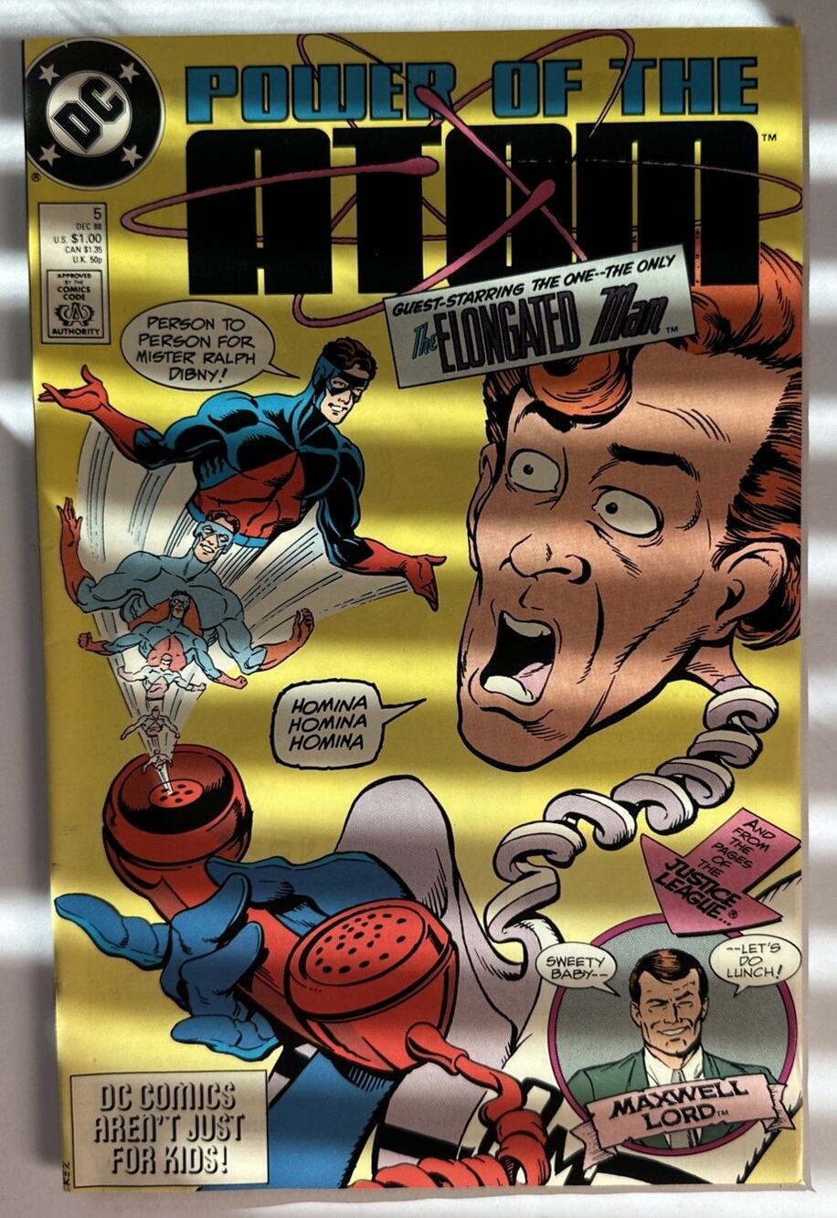 Power Of The Atom 5 - Comic Book - E2-10